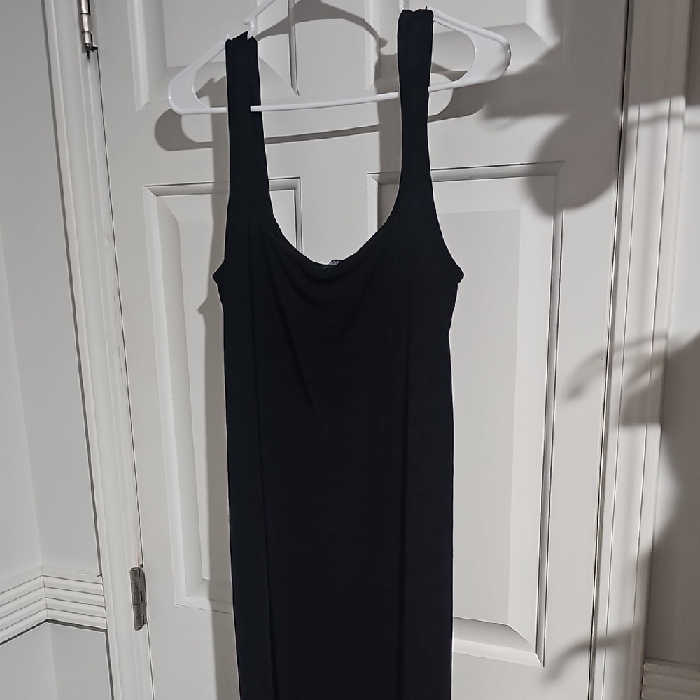 Wild Fable Elegant Black Midi Dress